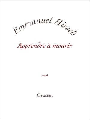 cover image of Apprendre à mourir
